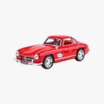 Mercedes-Benz classic car red