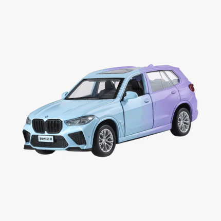 BMW X5M-blue-purple gradient