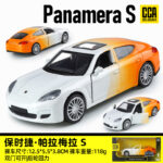 Panamera S-white and orange gradient - 图片 2